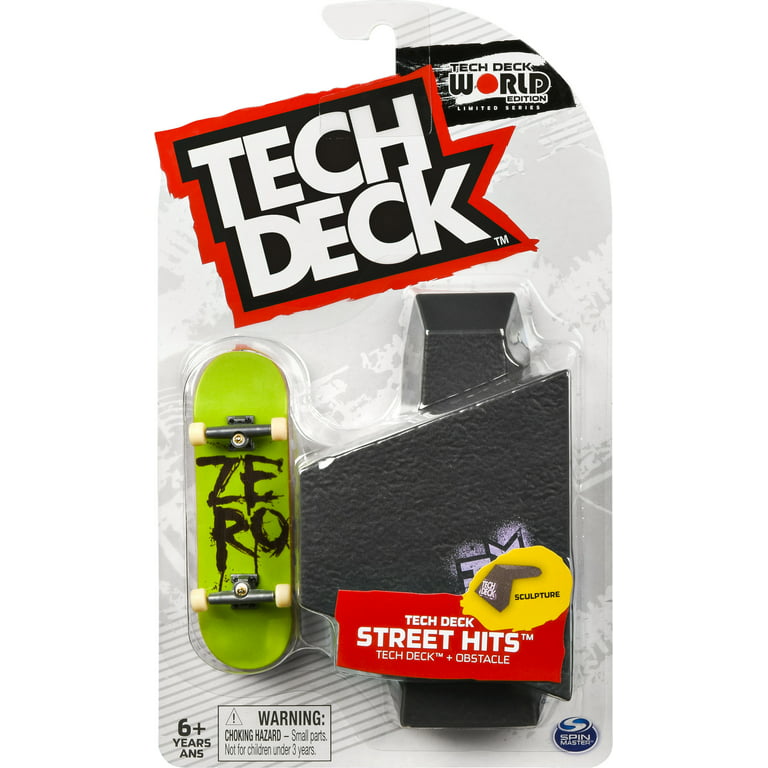 Tech Deck Finger Skateboards Street Hits Obstacles Skate Board Home Ramp