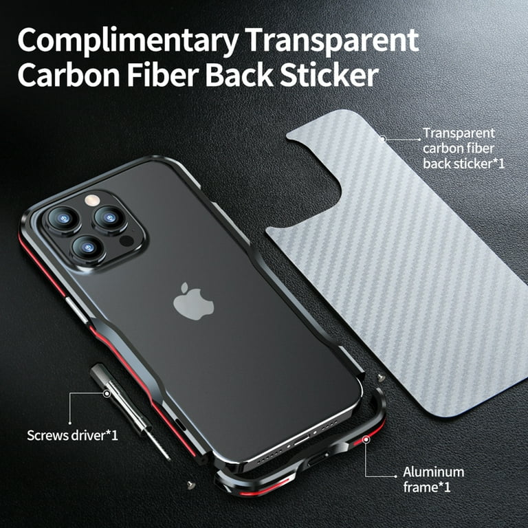 Decase For iPhone 15 Plus,Metal Frame Armor Bumper,Aluminum Frame Metal  Bumper Frame Slim Hard Case Cover [Raised Edge Protection],for Apple iPhone  15 Plus(2023 Release) 6.7 - Darkblue 