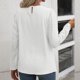 thumbnail image 4 of ICHUANYI Liquidación Mujer Impreso Casual Suelto Cuello Redondo Manga Larga Camiseta Tops Blusa ICHUANYI WER202308173513, 4 of 4