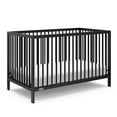 thumbnail image 3 of Graco Teddi 5-in-1 Convertible Crib and Premium Crib & Toddler Mattress Bundle, Black, 3 of 9