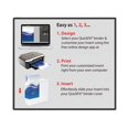 thumbnail image 6 of Quickfit Ledger D-Ring View Binder, 3 Rings, 1" Capacity, 11 X 17, White | Bundle of 10 Each, 6 of 6