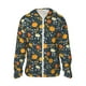 thumbnail image 1 of Fotbe Pumpkin Chaqueta con Protección Solar UPF 50+ para Hombre y Mujer, Camisa con Capucha y Bolsillos-XX-Large, 1 of 7