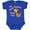 Royal Blue, variant on Inktastic My Great Grandma Loves Me Cute Giraffe Boys or Girls Baby Bodysuit