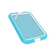 thumbnail image 2 of Caja de arena para perros, l para gatos, recipiente para inodoro, soporte para almohadilla de entrenamiento Deep Pee Loo Azul claro Zulema Bandeja sanitaria, 2 of 8