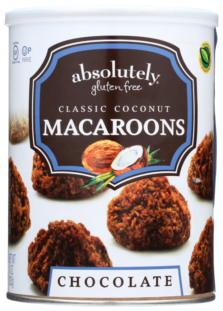 Absolutely Gluten Free Macaroons Chocolate, 10 Oz