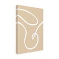 thumbnail image 2 of Pictufy Studio 'Beige Lines 2' Canvas Art - 22 x 32 Inches, 2 of 4