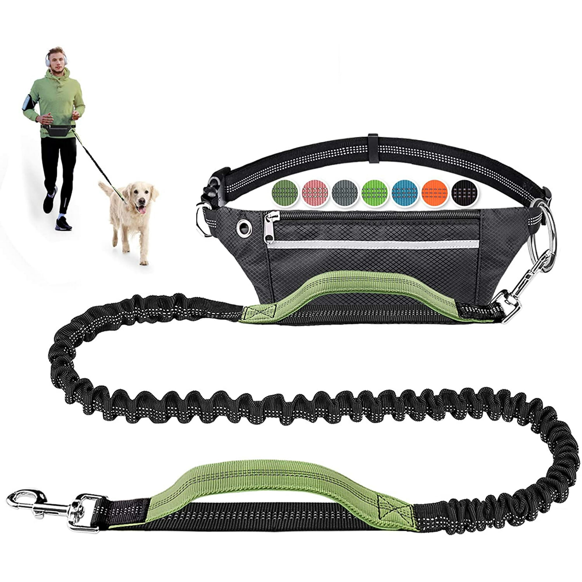Dog jogging leash discount