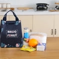 thumbnail image 4 of Bewildely Bolsa de almuerzo con aislamiento de tela Oxford Contenedor de frutas Lonchera térmica Organizadores de utensilios de cocina Bewildely HA059788-00, 4 of 6
