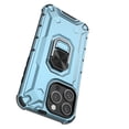 thumbnail image 3 of TECH CIRCLE For iPhone 15 Pro Max Case with 360°Ring Holder,Lightweight Kickstand Non-Slip Heavy Duty Shockproof Protective with Magnetic Car Mount Holder Case for iPhone 15 Pro Max 6.7" 2023,Blue, 3 of 7
