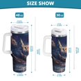 thumbnail image 6 of Yayeee 40oz Stainless Steel Tumbler with Handle Double Insulated Bottle, Ethereal Mountain, 6 of 8