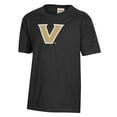thumbnail image 2 of Youth  Black Vanderbilt Commodores Logo Comfort Wash T-Shirt, 2 of 3
