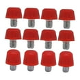 thumbnail image 3 of GARENDE 12 Pieces Football Shoe Spikes M6 Rugby Studs for Indoor Competition Outdoor Red, 3 of 9