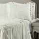 thumbnail image 2 of Falda con Volantes Lush Decor Colcha Blanca Juego de 3 Piezas Queen, 2 of 2