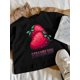 thumbnail image 1 of Girls' Slim-Fit Strawberry Graphic Tee - Vibrant Red & Pink Strawberry Print, Casual Crew Neck Short Sleeve T-Shirt, Lightweight Polyester Blend, Perfect for Summer Outfits & Vacation Style, Vacation, 1 of 6