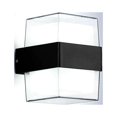 thumbnail image 1 of Aplique de pared exterior LED IP65, iluminación exterior impermeable, lámpara de aluminio acrílico de 10 W, adecuada para patio, jardín, terraza, pasillo, paso, cuadrado (cuadrado blanco), 1 of 5