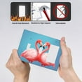 thumbnail image 4 of Flamingo Switch Cover Decorative Wall Plate 3-Gang 2-Toggle 1-Decor Standard Size, 4 of 5
