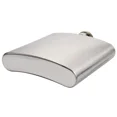 thumbnail image 4 of Flask 6 Oz Steel Stainless Pocket Hip Liquor Whiskey Screw Cap Party Drinking, 4 of 6