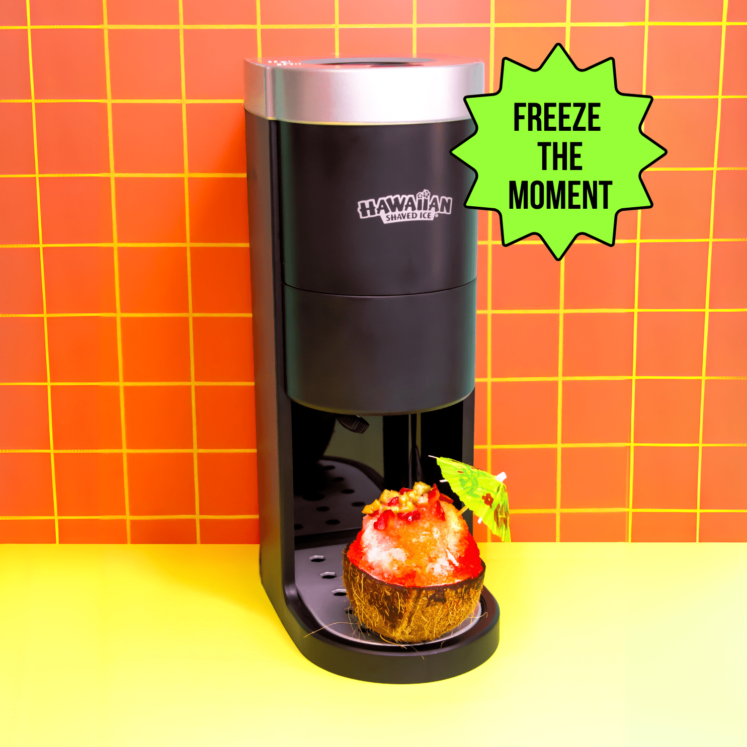 Hawaiian Shaved Ice Home-Pro Shaved Ice Maker, Black