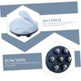 thumbnail image 2 of ZOUSSIQI 3pcs Roller Ball Massager Hand Roller Handheld Roller Hand Held Ball Trigger Point Massager Compact Neck Massager Reusable Neck Massager Foot Ball Hand Pressure Brush Abs CA919-50187, 2 of 9