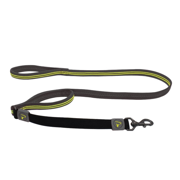 DOCO Solar Shock Absorbing Reflective Mesh Bungee Leash with Double, Traffic Handle for Walking and Training of Small, Medium and Large Dogs