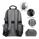 thumbnail image 5 of Mochila escolar Los Misterios LMB10011 color gris 22.6L, 5 of 7