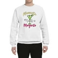 thumbnail image 2 of Wild Bobby, Mamacita Needs a Margarita Mother's Day Unisex Crewneck Sweatshirt, White, Large, 2 of 6