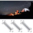 thumbnail image 3 of Chudian 10 pieces tension spring coil springs for camping tent awning awning mounting accessories rust-free tension spring for safe installation, 3 of 7