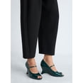 thumbnail image 2 of Scoop Women's Mary Jane Dress Wedge Heels, 2 of 7