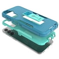 thumbnail image 3 of CoverON For Samsung Galaxy A24 Phone Case, Military Grade Heavy Duty Full Body Kickstand Cover, Turquoise, 3 of 8