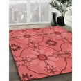 thumbnail image 2 of Ahgly Company Indoor Rectangle Patterned Love Red Area Rugs, 5' x 8', 2 of 6