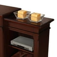 thumbnail image 5 of ProCom Dual Fuel Ventless Gas Fireplace System - 15,000 BTU, T-Stat Control, Chocolate Finish with Shelves - Model# PCS150T-CBS, 5 of 6