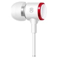 thumbnail image 3 of facefd Mobile Phone Wired Headset Extra Bass Subwoofer Earphones In-ear Metal Sports Earphone with Mic, 3 of 7