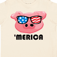 thumbnail image 4 of Inktastic Merica Pig Boys or Girls Toddler T-Shirt, 4 of 5