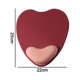 thumbnail image 2 of Alfombrilla de ratón ergonómica en forma de corazón, con soporte de gel para reposamuñecas, antideslizante para trabajar en la oficina en casa, 2 of 5