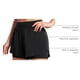thumbnail image 4 of Shorts CRZ YOGA Dolphin para correr de tiro alto negro M, 4 of 5