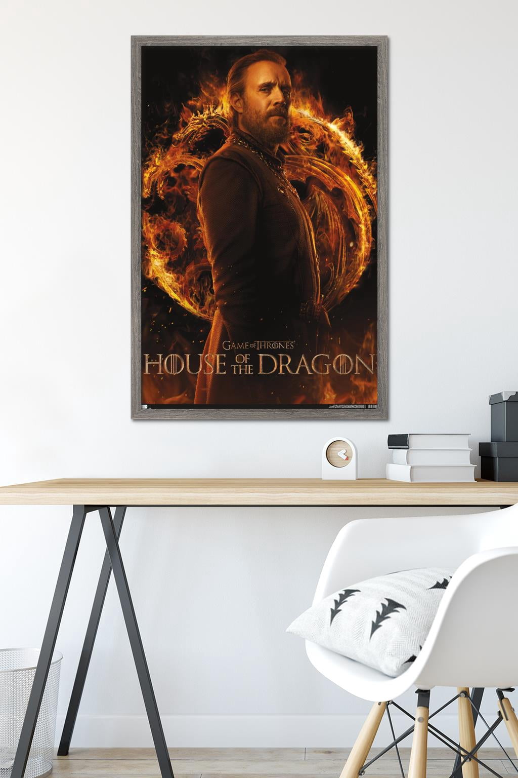 House of the Dragon - Otto One Sheet Wall Poster, 22.375" x 34" Framed
