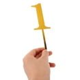 thumbnail image 5 of GOOHOCHY Golden Acrylic Cake Number Topper for Decoration Reusable Unique Design Elegant Look, 5 of 8