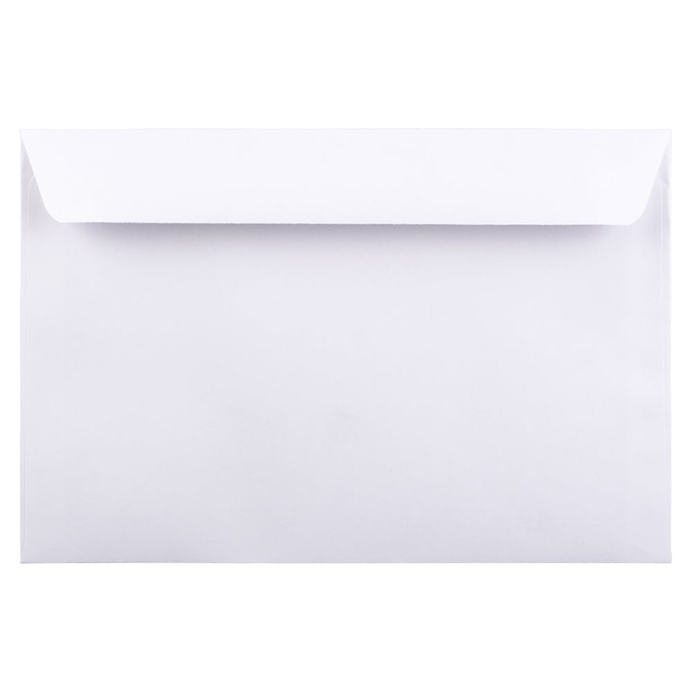 JAM 6 x 9 Booklet Commercial Envelopes, White, 25/Pack