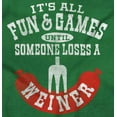 thumbnail image 2 of Fun Until Someone Loses A Weiner Plus Size Crewneck Graphic Tee Shirt Brisco Brands 2X, 2 of 5