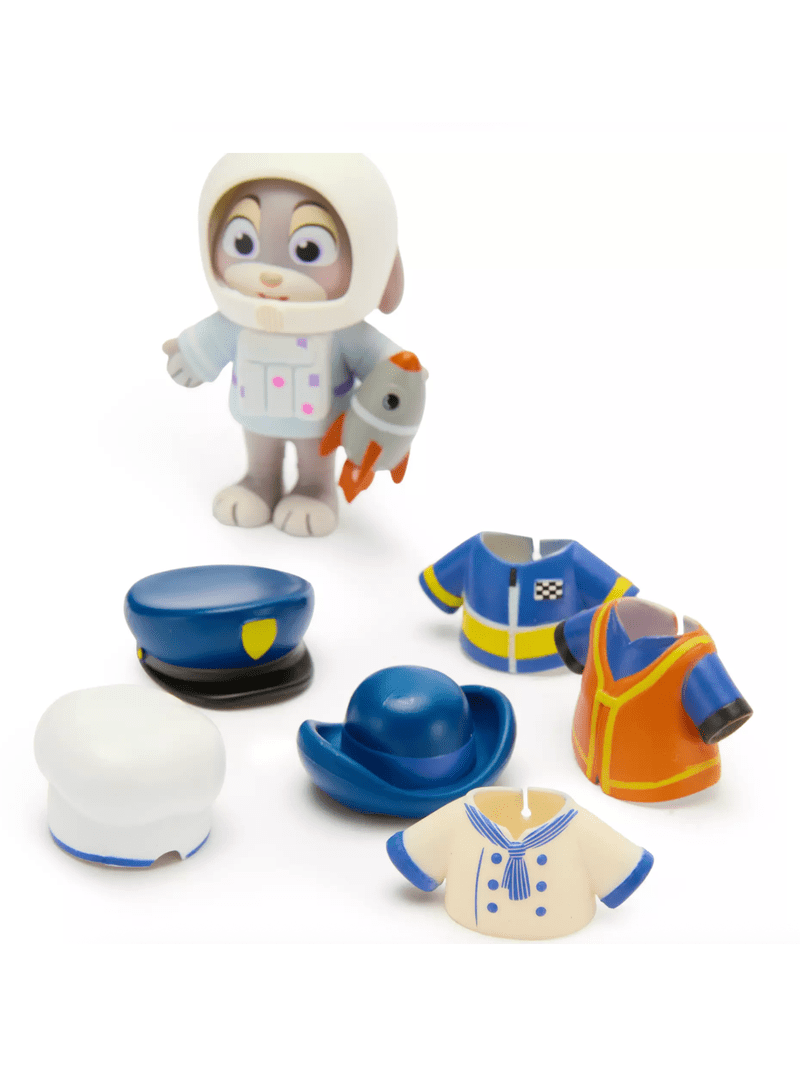 Disney Parks Zootopia Judy Hopps with Accessories Figurine Set New