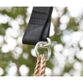 thumbnail image 6 of Hanging Black Nylon Straps with Metal Carabiners, Set of 2, 6 of 6