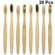 thumbnail image 5 of EeaseMX 20 cepillos de dientes de fibra de bambú ecológicos y degradables para viajes y uso al aire libre - Extremo circular, 5 of 7