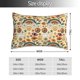 thumbnail image 2 of Fotbe 70s Hippie Style Funda de Almohada Decorativa Estilo Occidental, Lujo en Algodón, Fundas para Almohadas King, Cojín Estampado para Decoración del Hogar-14"x20", 2 of 6