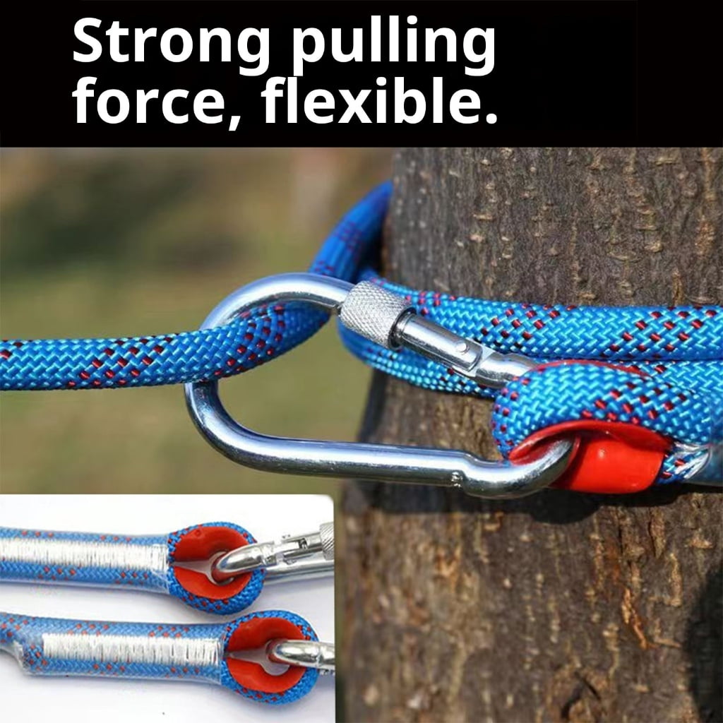 MOMOJIA Climbing Rope 10m Enhancing Flexibility for High Altitudes Work and Expeditions