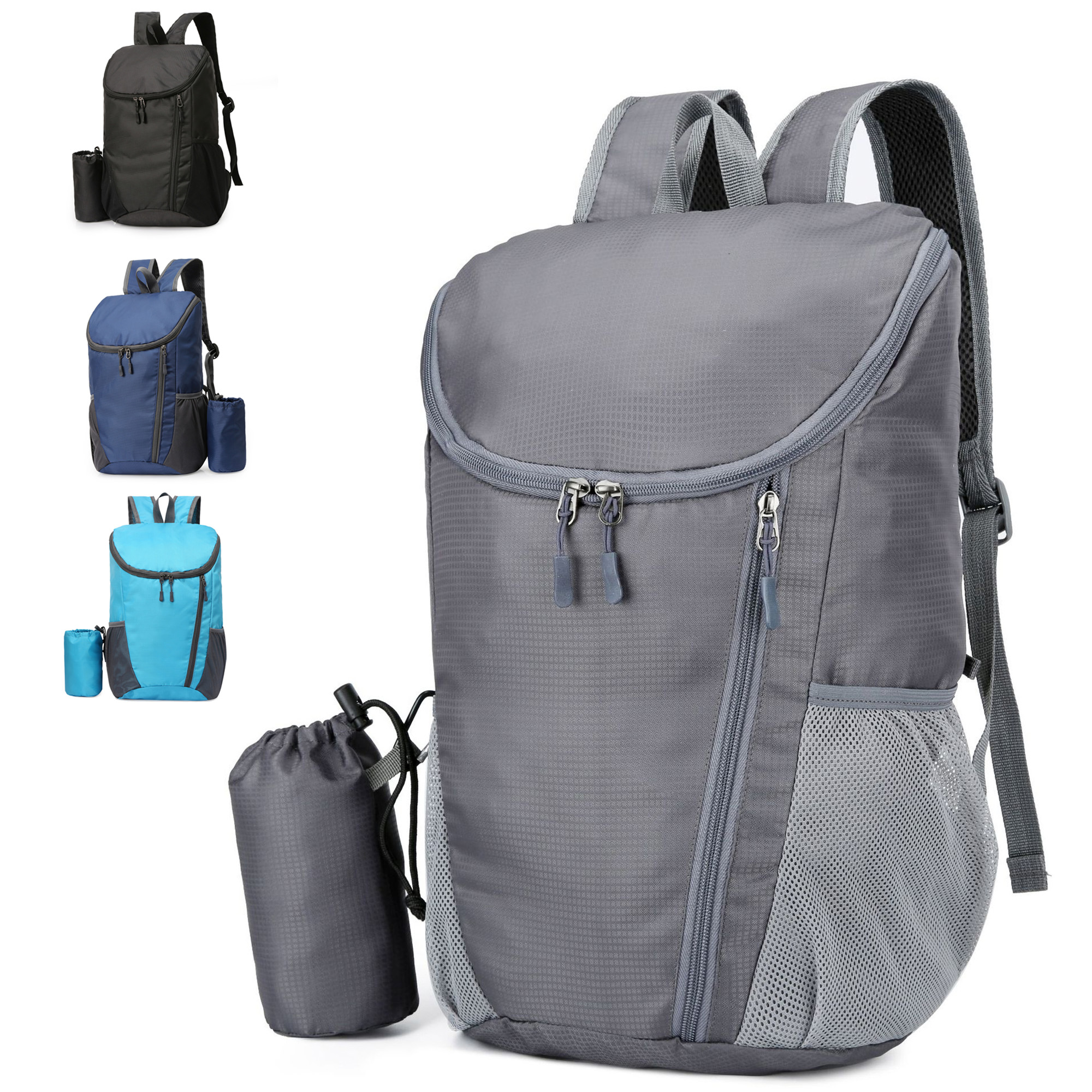 Backpack Waterproof Foldable Backpack Hiking Camping Travel Lightweight