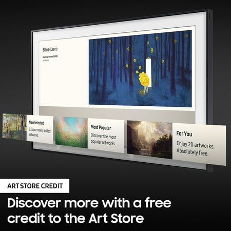 Samsung - 50" Class The Frame Series LED 4K UHD Smart Tizen TV