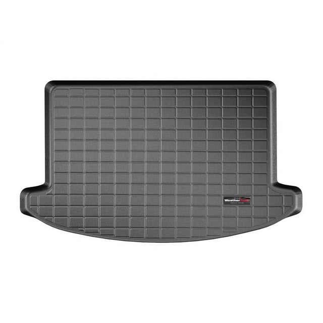Fits 2017-2022 Honda CR-V Weathertech Cargo Area Liner 40992 Direct Fit; Raised Edges; Black; Thermoplastic Elastomer TPE Injection Molded Material; Non-Skid