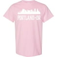 thumbnail image 3 of Inktastic Portland Oregon Skyline or Cities T-Shirt, 3 of 5