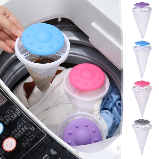 Fiudx Filtro para Lavadora, Atrapa Pelusas y Cabellos, Fácil Instalación, Compatibilidad Universal, Prolonga La Vida Útil de La Lavadora, Solución de Lavado Eficiente, Juego de 1