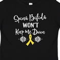 thumbnail image 4 of Inktastic Spina Bifida Awareness Message Ribbon Boys or Girls Baby T-Shirt, 4 of 5